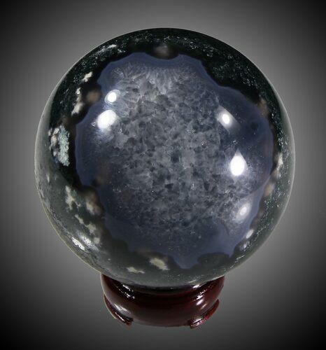 Polished Brazilian Agate Sphere #31344